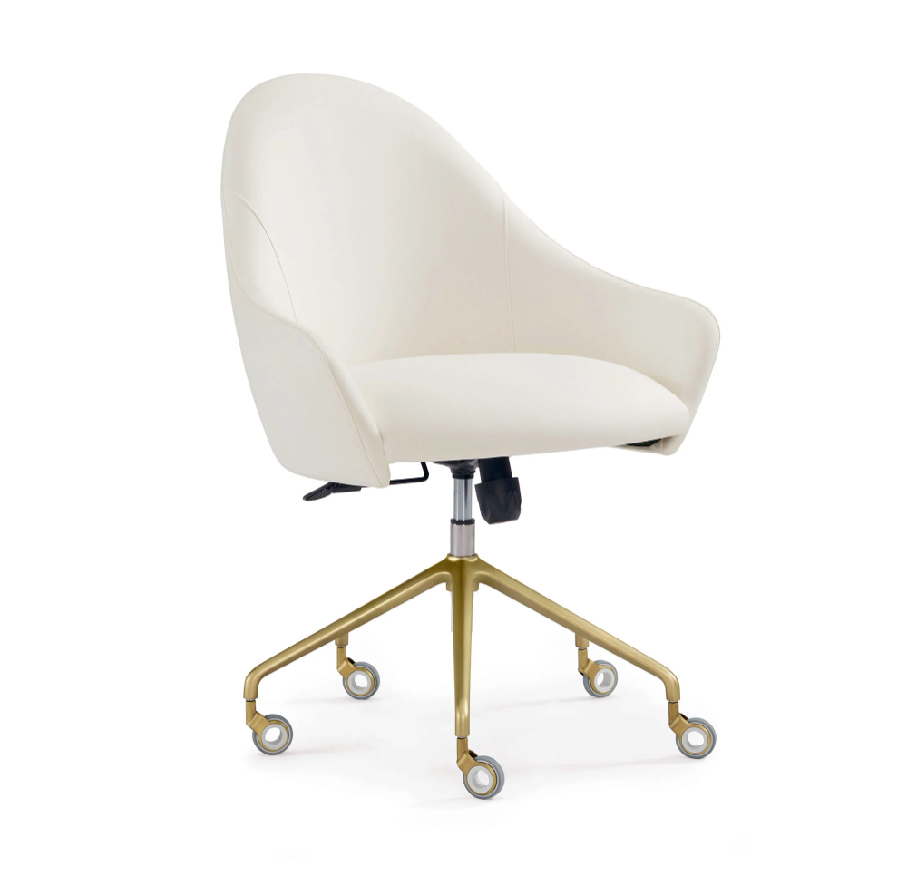 white-desk-with-gold-chair