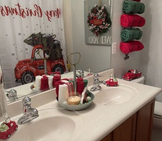 Christmas Bathroom Decor Ideas – Preps For The Festive Season
