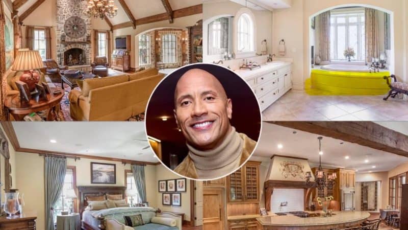 A Tour To Dwayne Johnson House